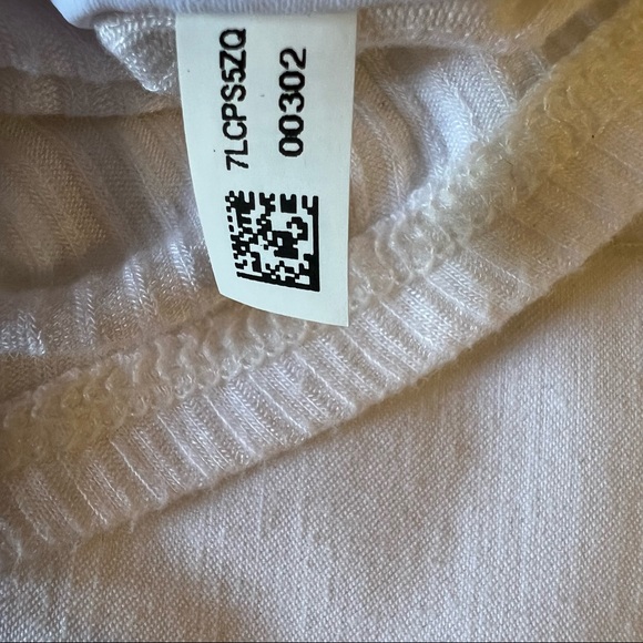 American eagle soft & sexy rib, top size M , white - Picture 6 of 8